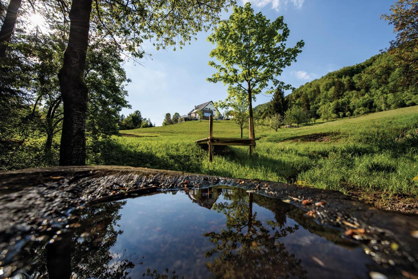 Na Kupcku Estate "Nature Reatreat & Wellness" Idrija Εξωτερικό φωτογραφία